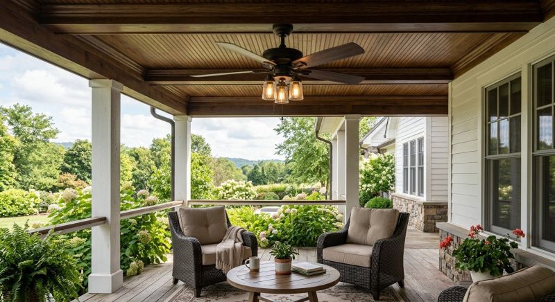 Porch Fan Installation in Alpharetta, GA